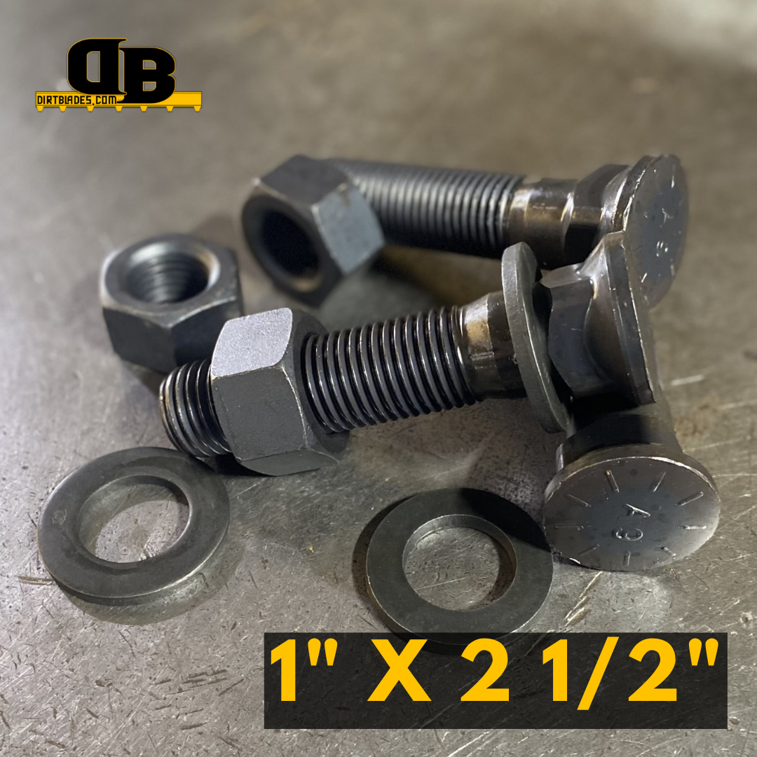 BA1025DB Plow Bolt, Nut & Lock Washer Dirt Blades