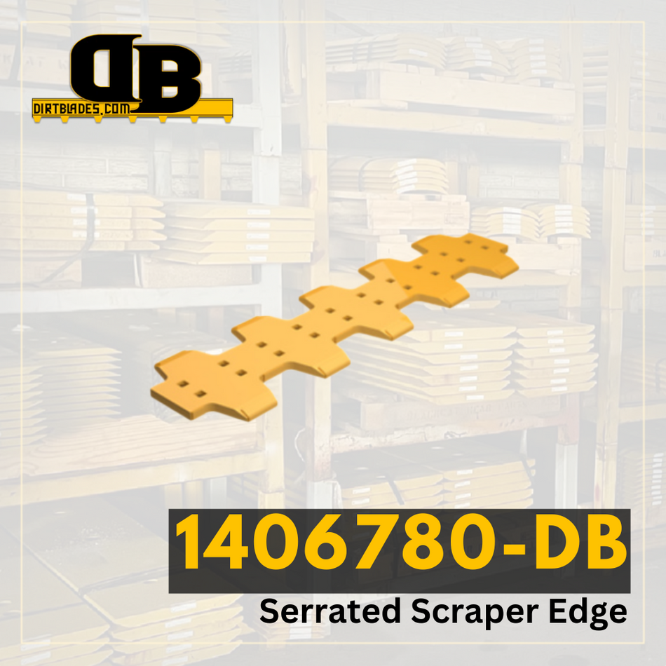1406780-DB | Serrated Scraper Edge