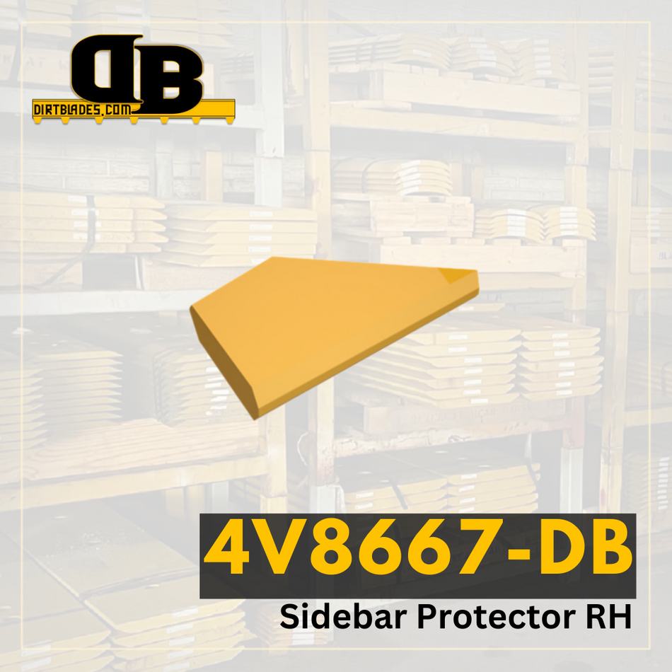 4V8667-DB | Sidebar Protector RH
