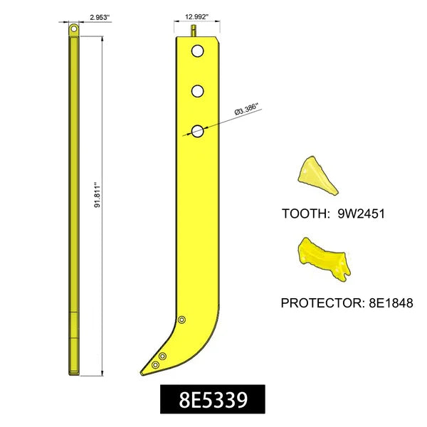 8E5339 | Ripper Shank